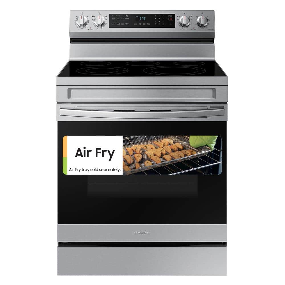 6.3 cu. ft. Stainless Steel Smart Freestanding Electric Range