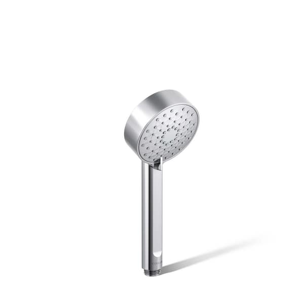 KOHLER Awaken 3-Spray Patterns 3.56 in. Wall Mount Handheld Shower Head in Polished Chrome