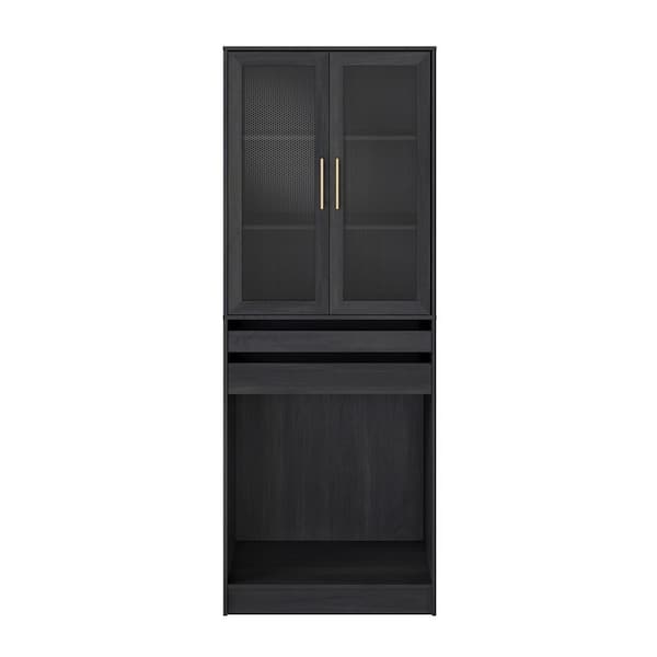 SCOTT LIVING Robin closet in 30 in. W with upper doors Wood Closet System
