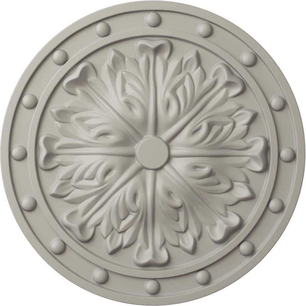 1-1/2 in. x 20-1/2 in. x 20-1/2 in. Polyurethane Foster Acanthus Leaf Ceiling Medallion, Pot of Cream price history on PriceWatchPro
