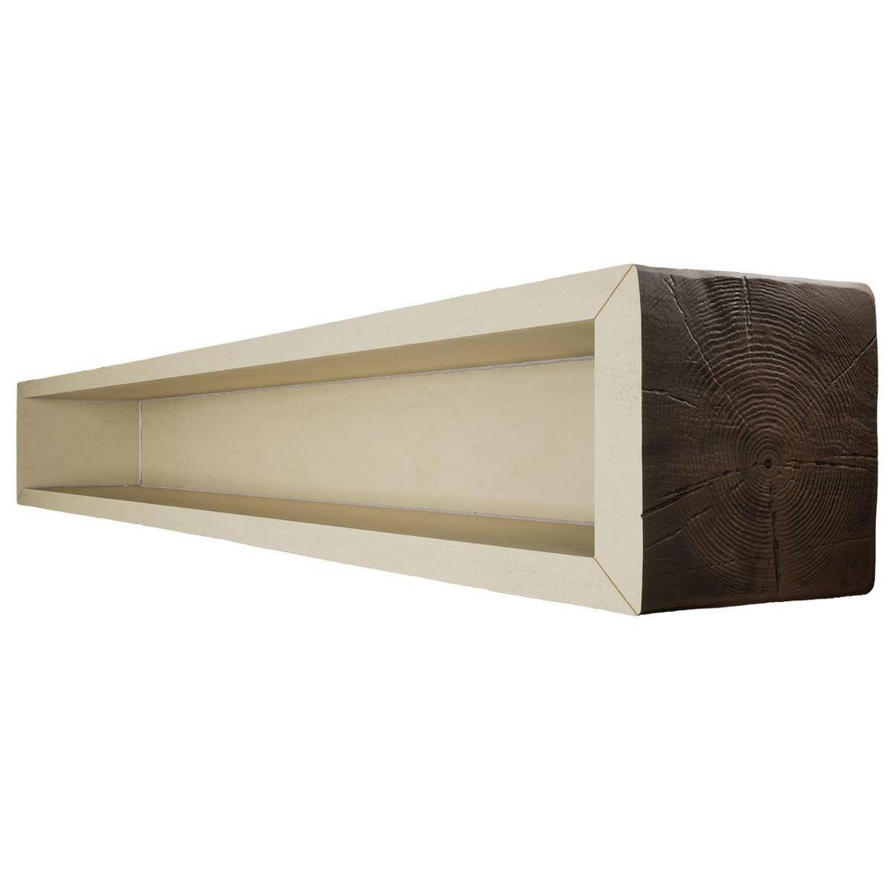 8' Premium Aged Faux Wood Knotty Pine Ceiling Beam