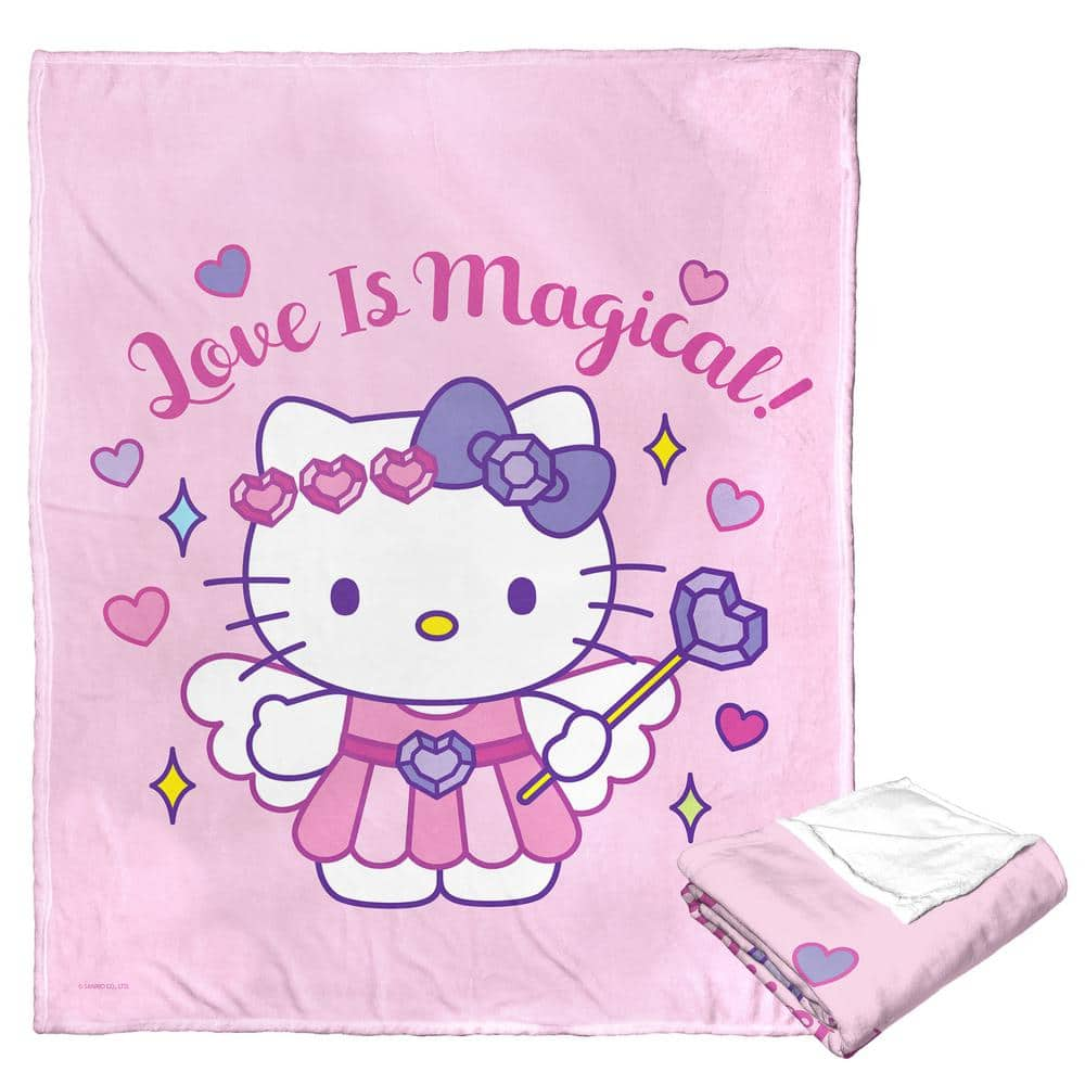 THE NORTHWEST GROUP Hello Kitty Wand Of Love Silk Touch Throw Blanket