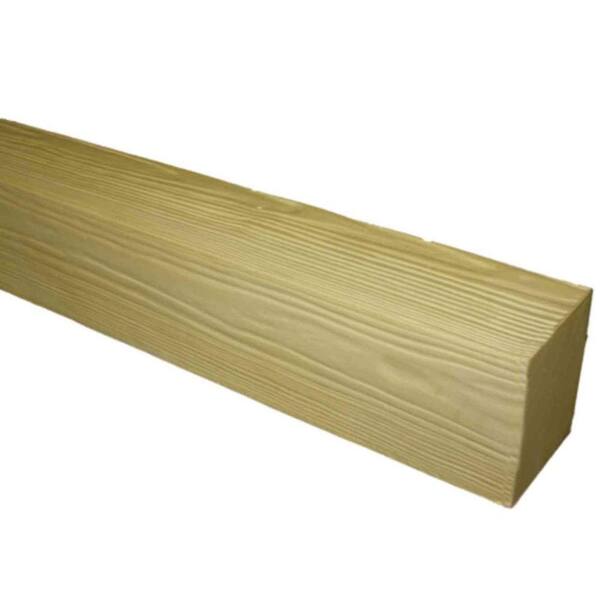 Superior Building Supplies STB 25U - 8 in. x 10 in. x 19 ft. Unfinished Faux Wood Beam