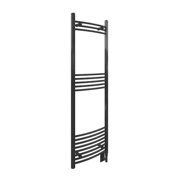 Unbranded Themis 13-Bar Electric Towel Warmer in Black