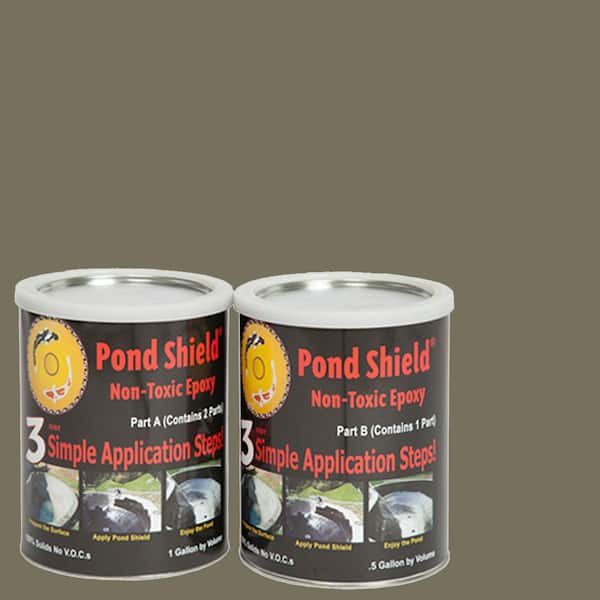 Pond Armor 1.5 gal. Moss Green Non-Toxic Epoxy Pond Shield