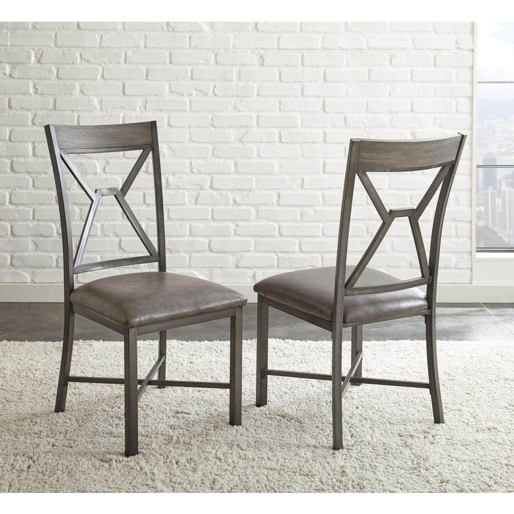 Alamo Black Side Chair (Set of 2) -  Steve Silver, AL450S