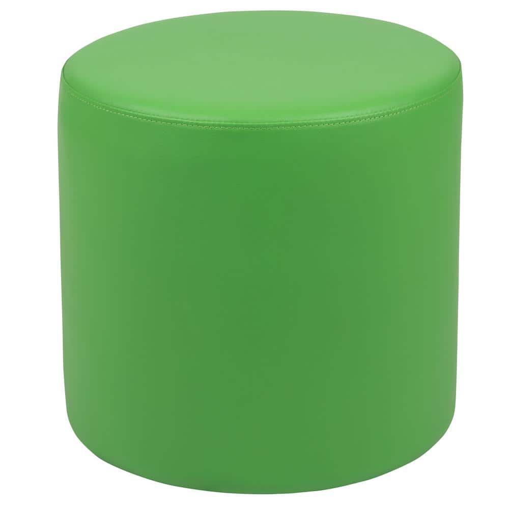 Nicholas Green Vinyl Soft Seating Flexible Circle for Classrooms and Common Spaces - 18 in. Seat Height