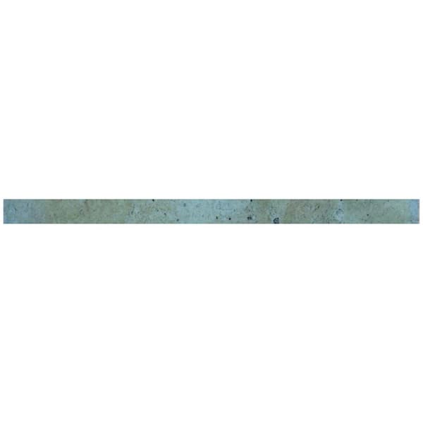 Apollo Tile Antiek 10-Pack White 1/2-in x 8-in Ceramic Pencil Tile (0.7-sq. ft/ Carton)