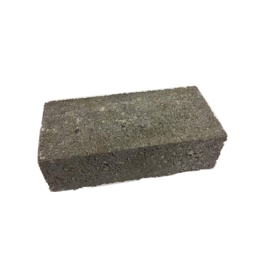 2-1/4 in. x 4 in. x 8 in. Solid Concrete Brick MBH01RN01000 - The Home ...