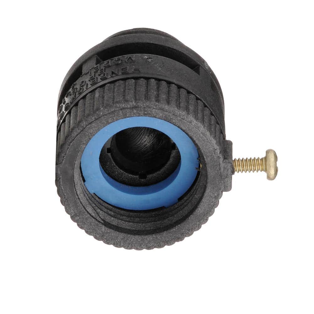 Orbit Black Plastic Anti-Siphon Valve with Brass Set Screw