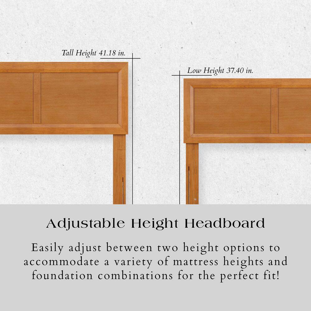 Sophia Black Wood Queen Headboard - thumbnail 4