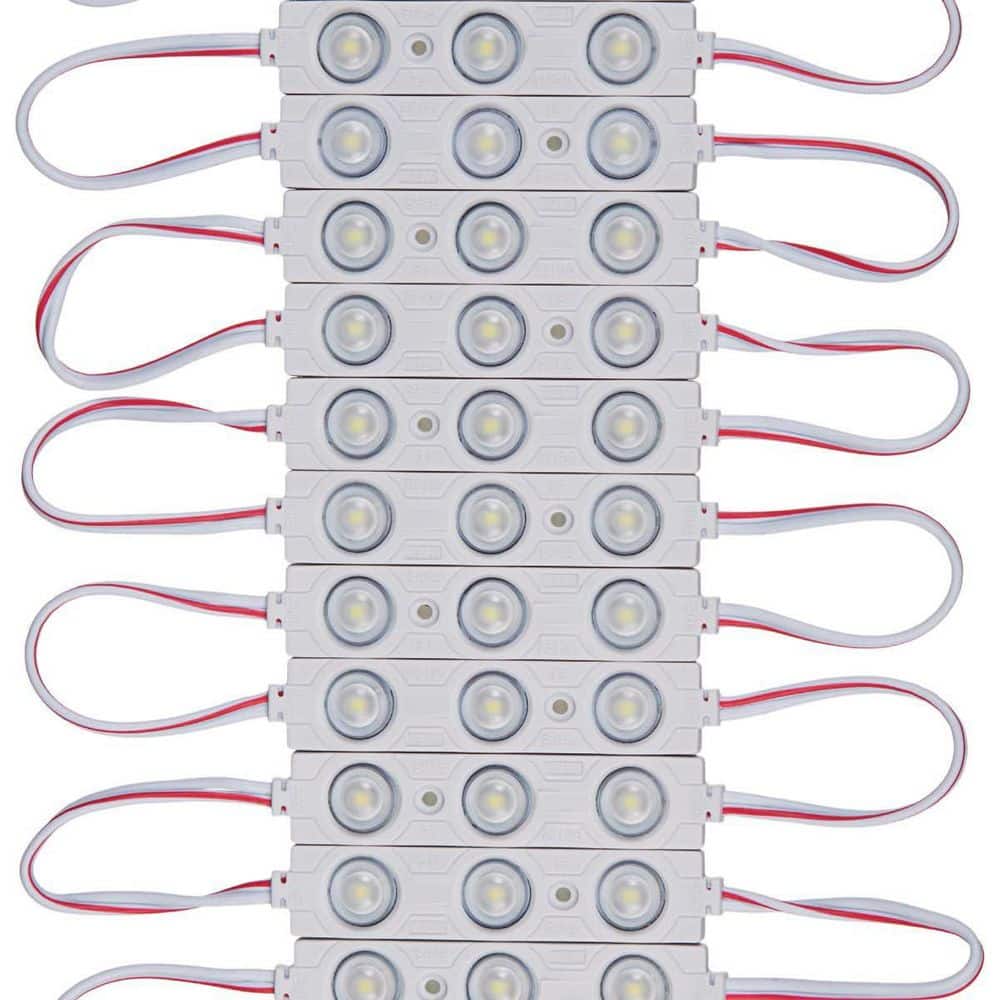 LED Module DC12V Day White 6500K 1. 32W Strip Light for Letter Advertising Signs with Tape Adhesive Backside 20 Pieces price history on PriceWatchPro