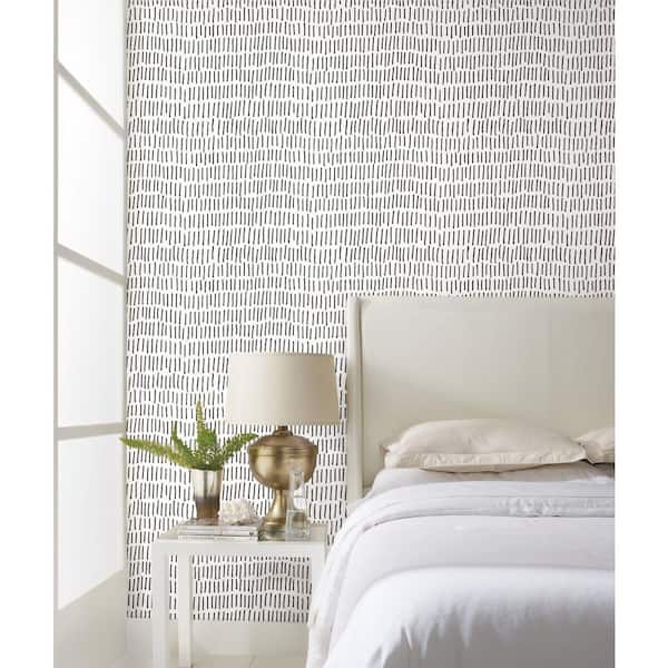 Moire Dots Peel And Stick Wallpaper  Find Your Happy Space  Tempaper  Co