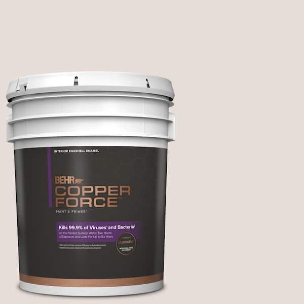 COPPER FORCE 5 gal. #PR-W11 Patience Eggshell Enamel Virucidal and Antibacterial Interior Paint & Primer