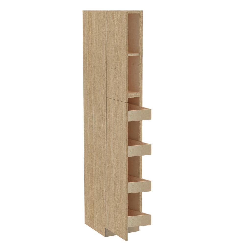 Hargrove 18 in. W x 24 in. D x 96 in. H Assembled Plywood Pantry Kitchen Ca