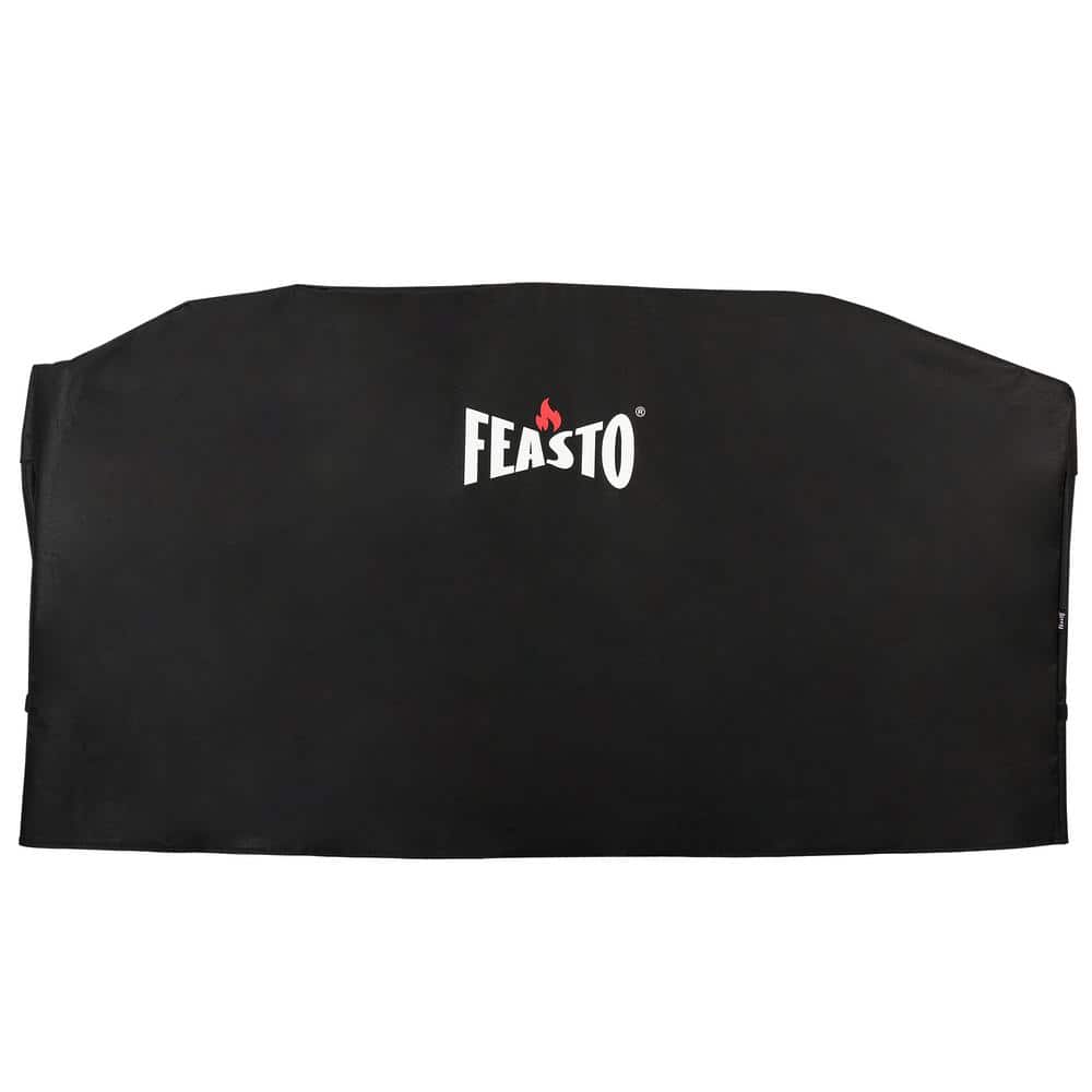 66.5 in. Gas Grill Cover Charcoal Grill Cover in Black