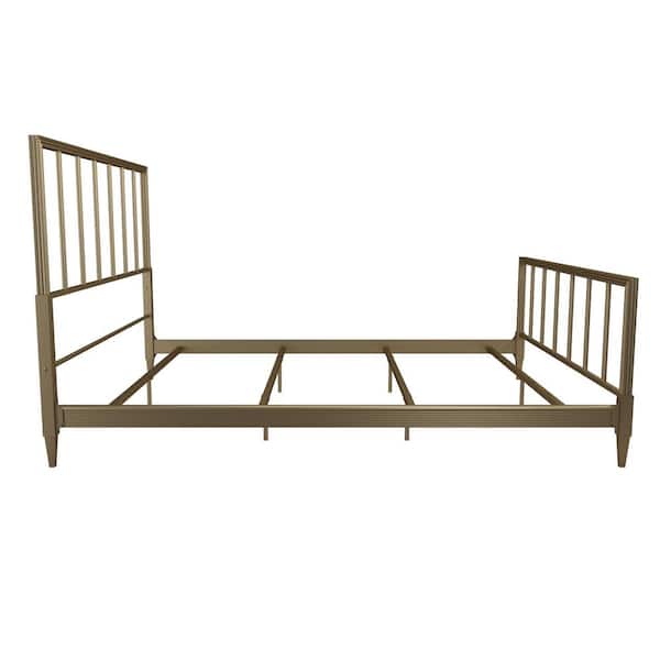 Cosmoliving By Cosmopolitan Blair Brass, Replacement Metal Bed Frame Parts