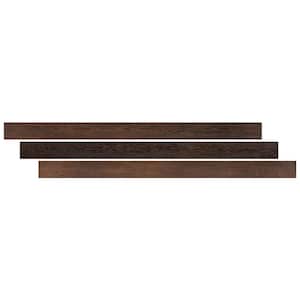 Ozark Valley 0.71 in. T x 2.16 in. W x 94 in. L Luxury Vinyl Overlapping stairnose Molding