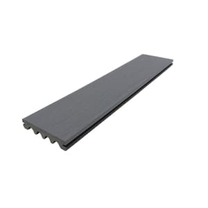 Elevate Lake Fog 1 in. x 5.4 in.x 16 ft. Groove Capped Composite Decking (10-Pack) (H-Pack)