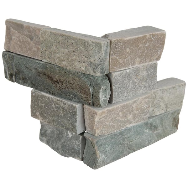 Sierra Blue Ledger Panel 6 in. x 24 in. Natural Quartzite Wall Tile (4 sq. ft./case) Sierra Blue Ledger Panel 6 in. x 24 in. Natural Quartzite Wall Tile (4 sq. ft./case)