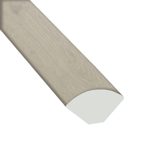 A&A Surfaces Parvis 0.59 in. T x 1.1 in. W x 94 in. L Luxury Vinyl Quarter Round Molding