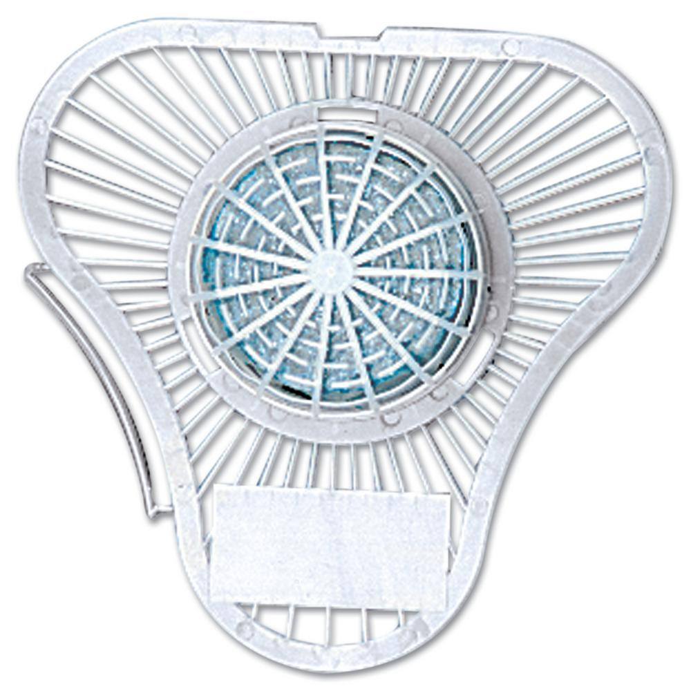 Boardwalk Urinal Screen with NonPara Cleaner Block, Green Apple, 12