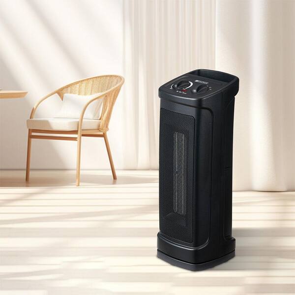 1500-Watt Electric Ceramic Space Heater, Portable Electric Heater