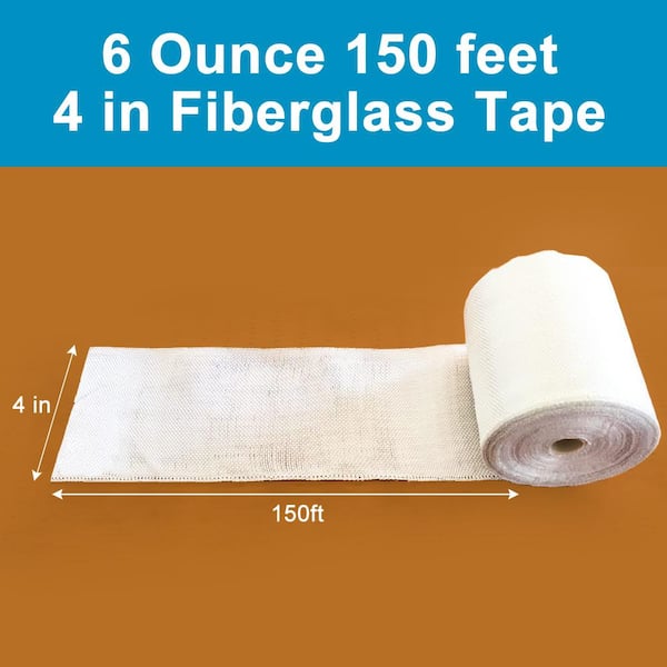 Fiberglass Cloth Tape 6oz x 12 Inch x 50 Yd Roll