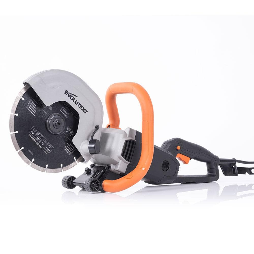 Evolution Power Tools in. Electric Concrete Saw R230DCT The Home Depot