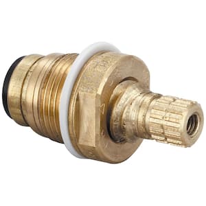 Quick Pression Quarter Turn Cold Stem Faucets in Brass