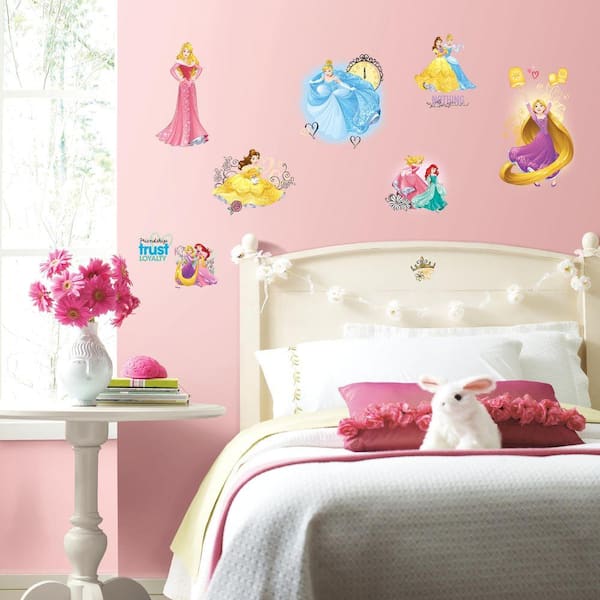 GiaNT PRINCESS WALL DECALS 37 Castle Carriage Fairy Unicorn Stickers Room Decor 