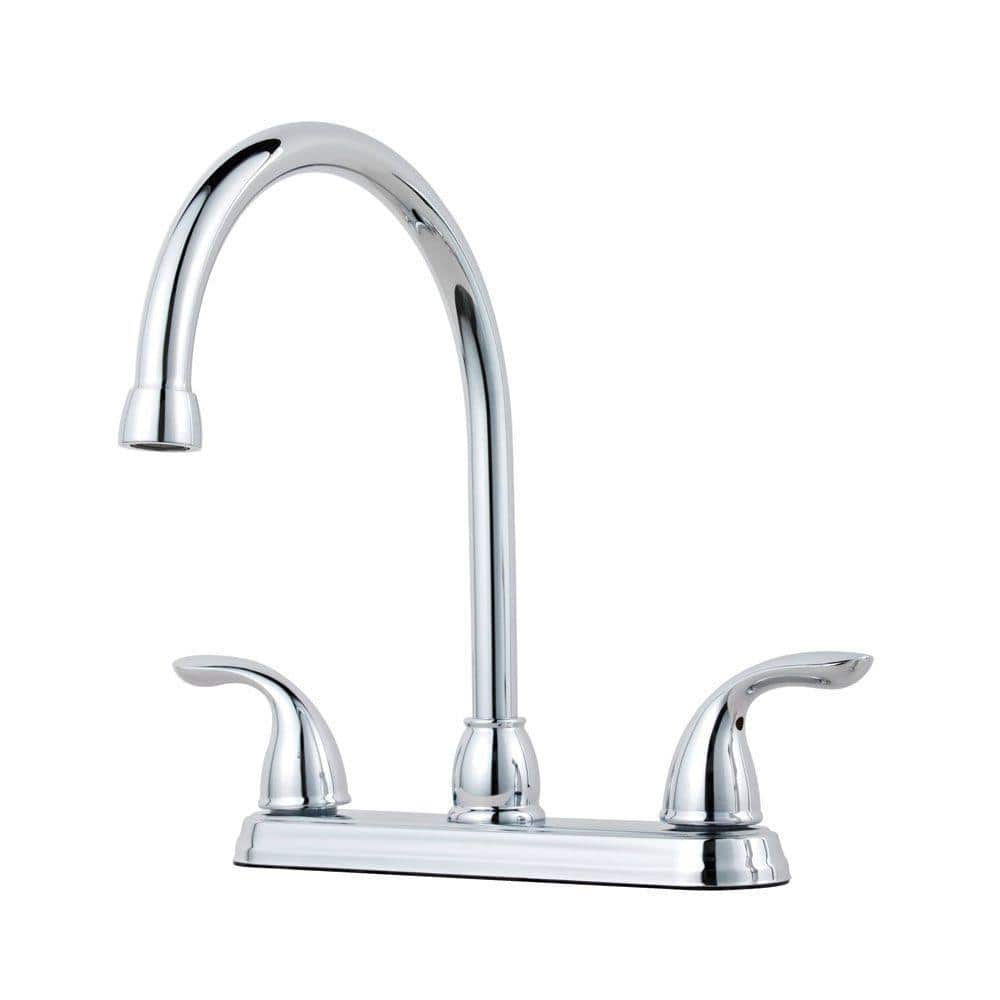 Series 2-Handle High-Arc Standard Kitchen Faucet Polished Chrome price history on PriceWatchPro