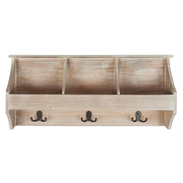 SAFAVIEH Darcey Gray Coat Rack with Storage