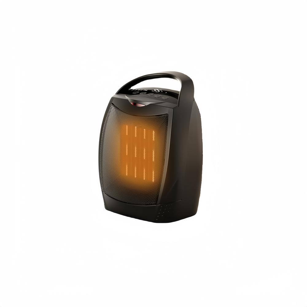 10.1 in. H 1500-Watt Electric Indoor Portable Ceramic Forced Air Fan Space 