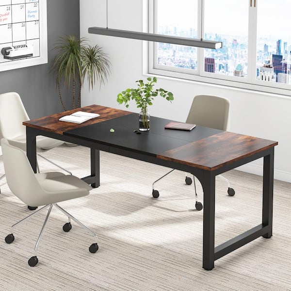 Amazon.com: Tribesigns 63-inch Executive Desk, Vintage