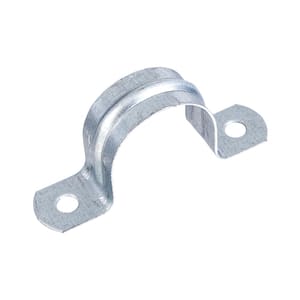 1 in. Galvanized 2-Hole Pipe Hanger Strap (4-Pack)