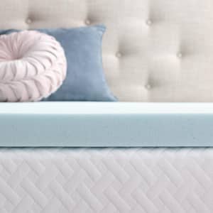 3 in. Full Gel Memory Foam Mattress Topper