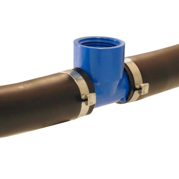 Apollo 1 in. x 3/4 in. Barb Insert Blue Twister Polypropylene x 