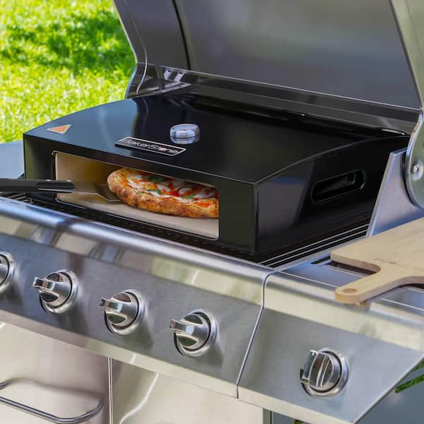 Bakerstone Original Series Grill Top Outdoor Pizza Oven Box Kit O-ABDHX-O-000 - Home Depot
