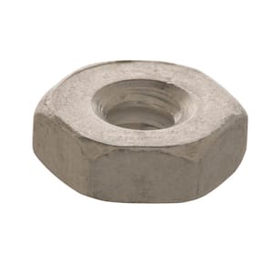 #6-32 Hex Machine Screw Nuts Grade 2 Electro Zinc Plated Steel Qty 2500 