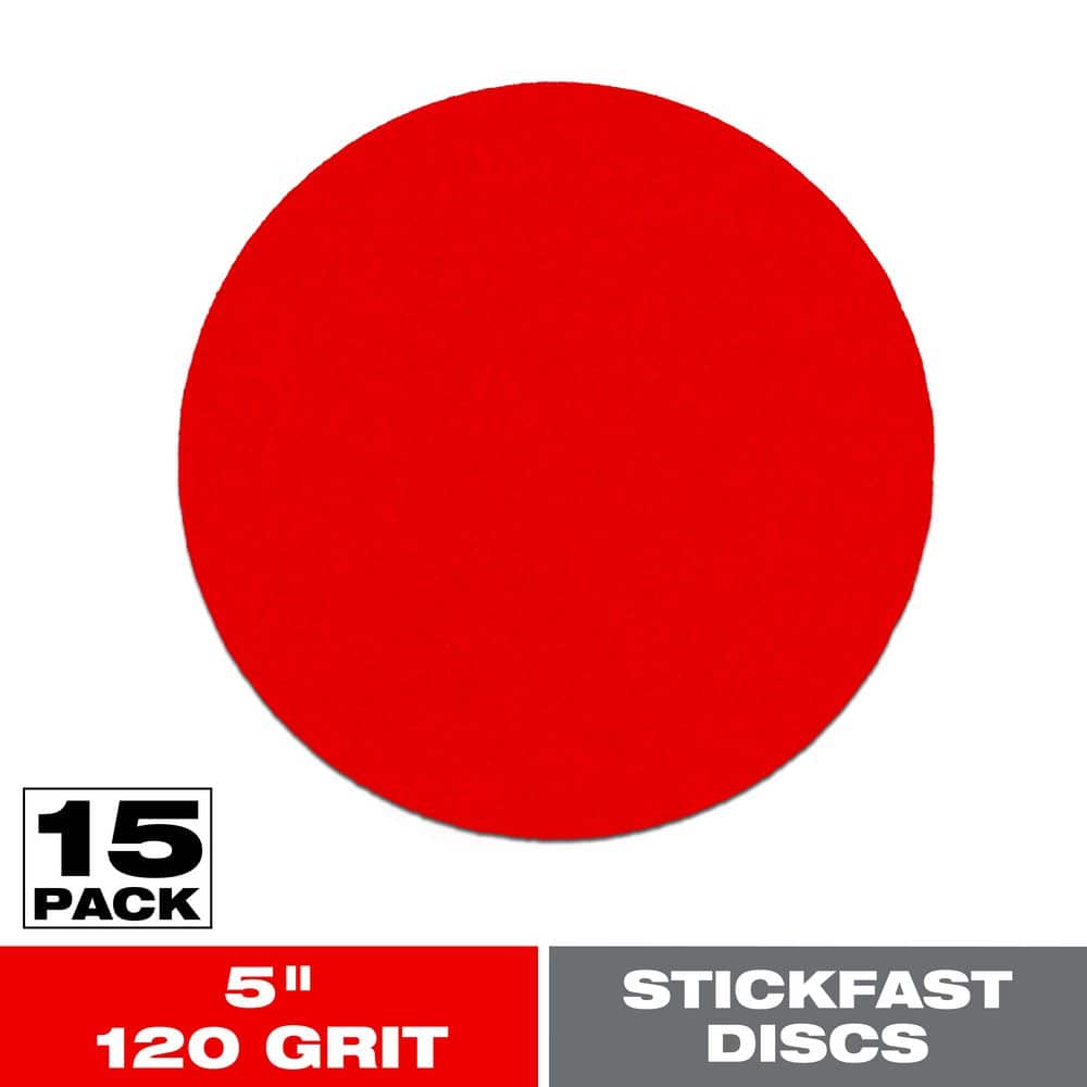 5 in. 120-Grit ROS StickFast Sanding Discs price history on PriceWatchPro