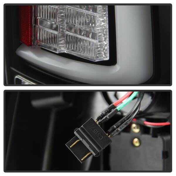 Dodge Ram 1500 09-18 / Ram 2500/3500 10-18 Light Bar LED Tail Lights -( Not  Compatible With LED Model ) - Black