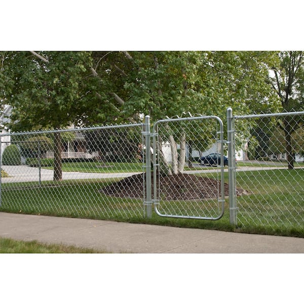 Everbilt 1-5/8 Chain Link Fence Line Post Set 328640EB The
