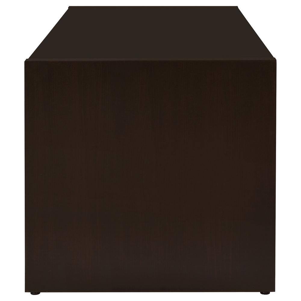 Black Wood Home Office Desk with Drawer and Keyboard Tray