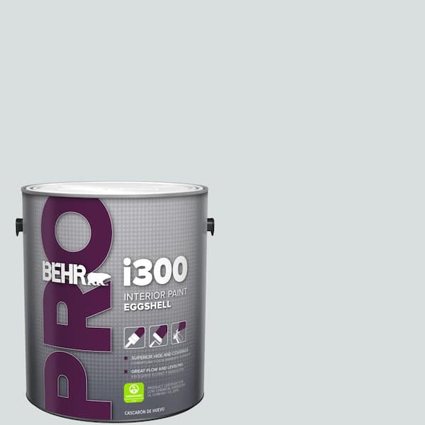 BEHR PRO 1 gal. #ECC-31-2 Echo Mist Eggshell Interior Paint