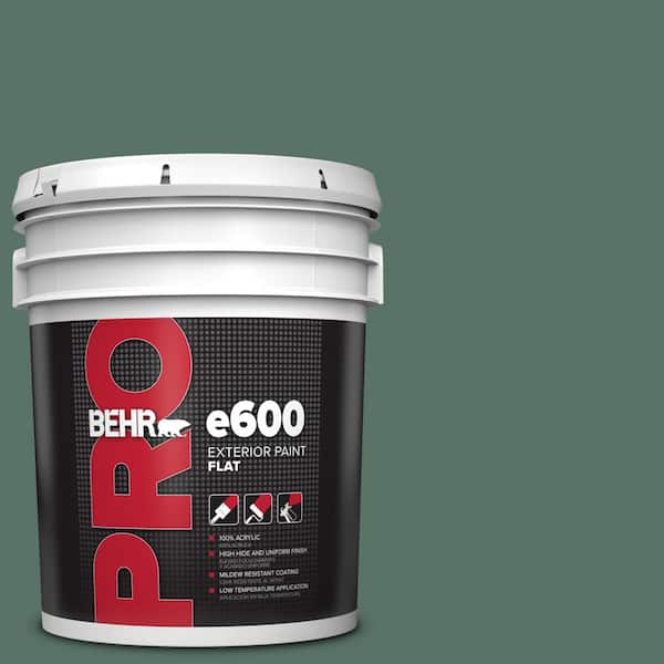 BEHR PRO 5 gal. #470F-6 Hilltop Flat Exterior Paint