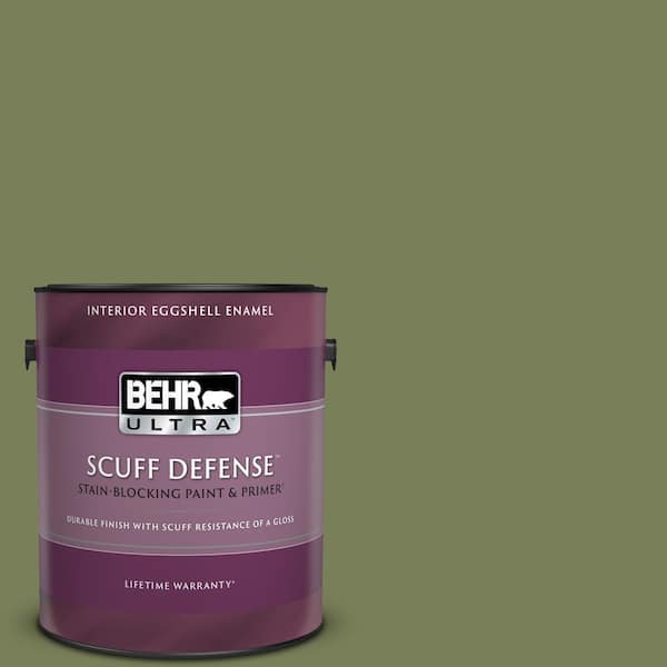 BEHR ULTRA 1 gal. #410F-6 Grape Vine Extra Durable Eggshell Enamel Interior Paint & Primer