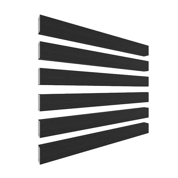 NewTechWood Alusions 2 in. x 4 in. x 144 in. Coextruded Indian Ebony Wood Composite Aluminum Beams