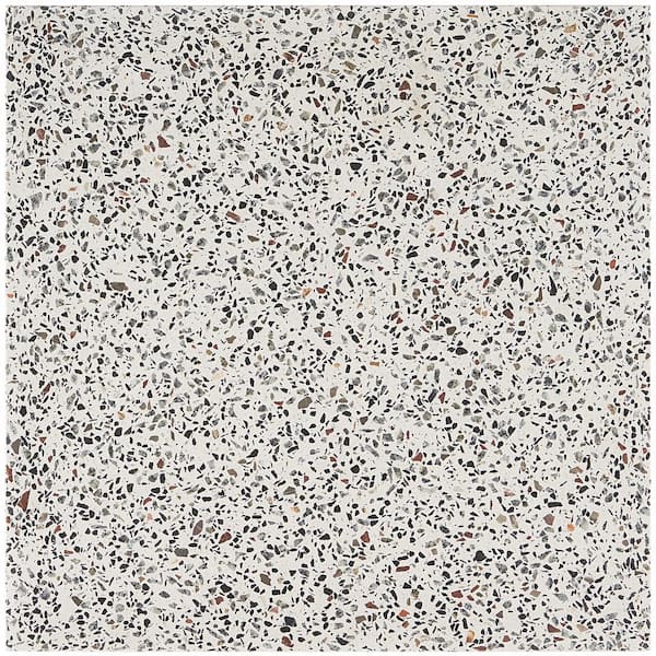 Ivy Hill Tile Raleigh Tan Square 8 in. x 0.79 in. Polished Terrazzo Cement Tile Sample
