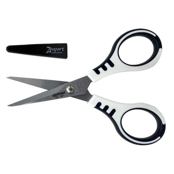 Reviews for ZENPORT:Zenport 5.25 in. L Stainless Trimming Scissors, Trimmer  Bee, Safety Cap (Box of 3)